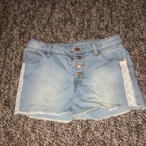 jean shorts